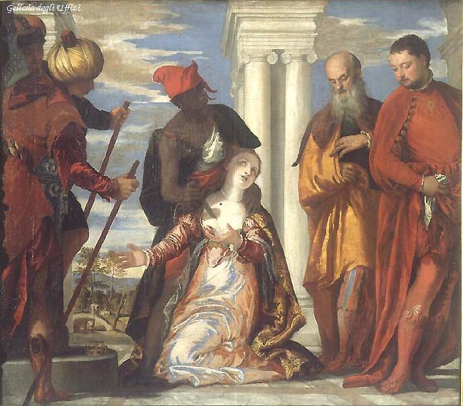 Paolo  Veronese The Martyrdom of St. Justine Sweden oil painting art